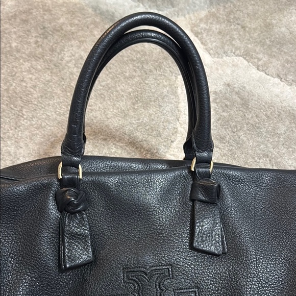 Tory Burch Black Leather Bag - Picture 3 of 6